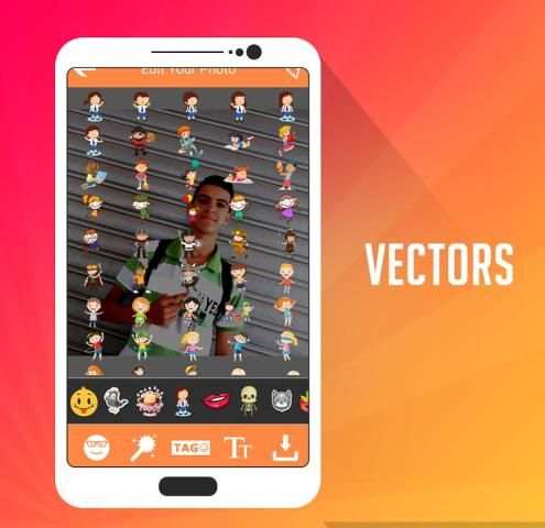 Insta Square Photo Editor - Sticker & Filter скриншот 5