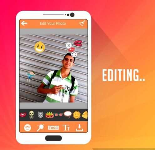 Insta Square Photo Editor - Sticker & Filter скриншот 4