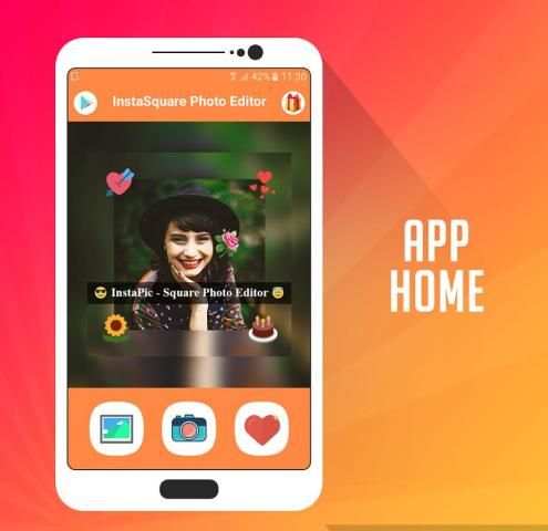 Insta Square Photo Editor - Sticker & Filter скриншот 7
