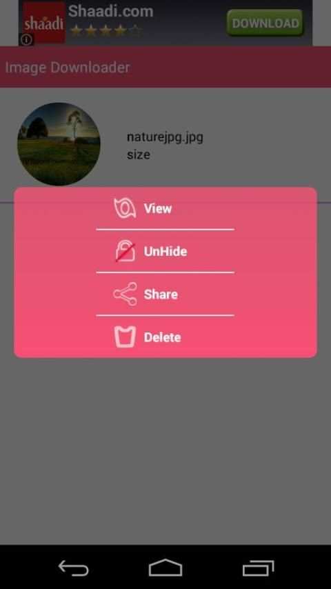 Image Downloader. 1 تصوير الشاشة