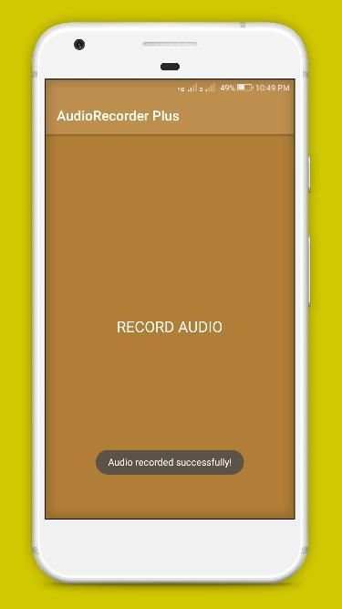 AudioRecorder Plus screenshot 1