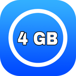 4 GB RAM Memory Booster Pro 2018. Fast Cleaner. icon
