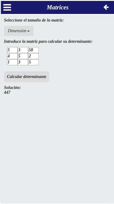 Math Help - Matrix Calculator screenshot 6