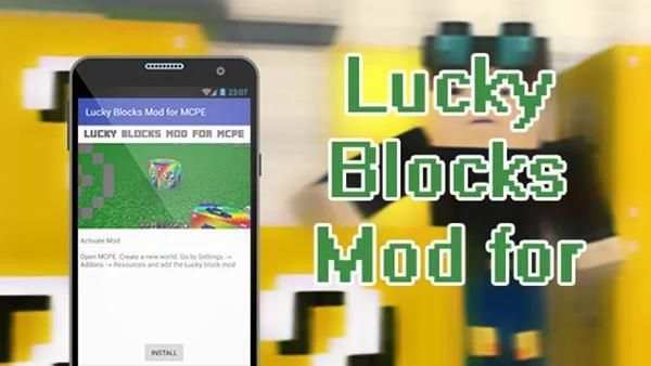 Lucky Blocks Mod for MCPE screenshot 2