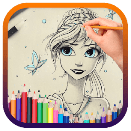 How to draw Elsa иконка
