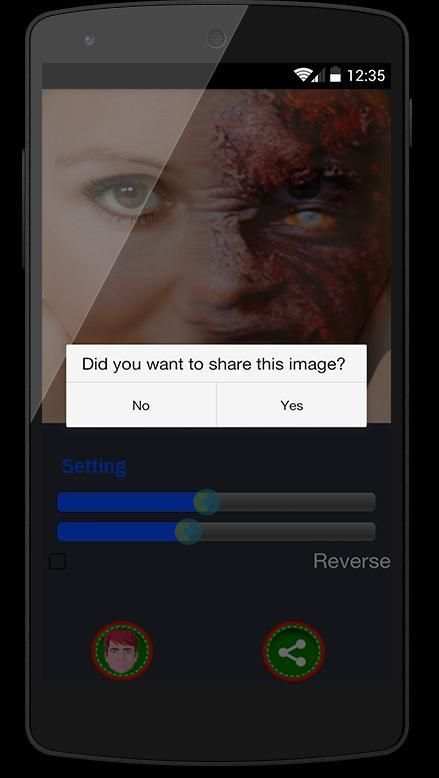 Zombie Face Changer Pro screenshot 2