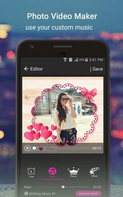 Photo Video Maker скриншот 4