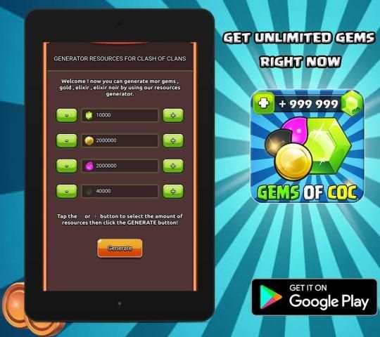Unlimited Gems For Clash OF Clans Prank! screenshot 4