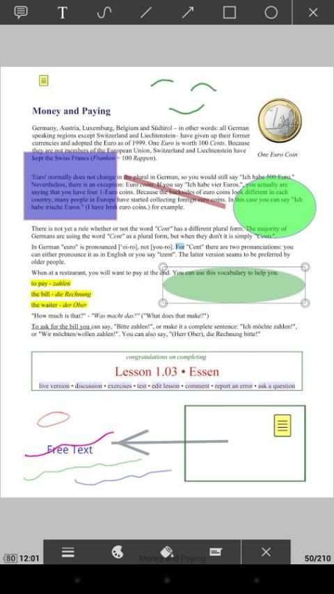 PDF Plugin - Moon+ Reader скриншот 2