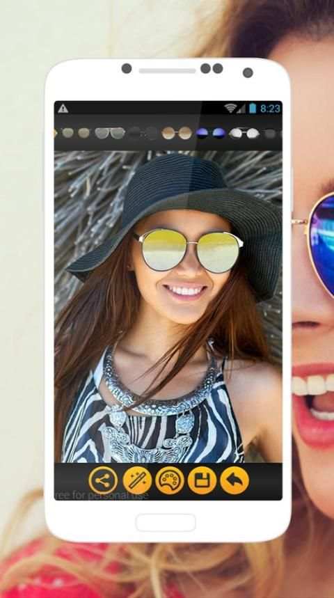 Sunglasses Photo Editor screenshot 2