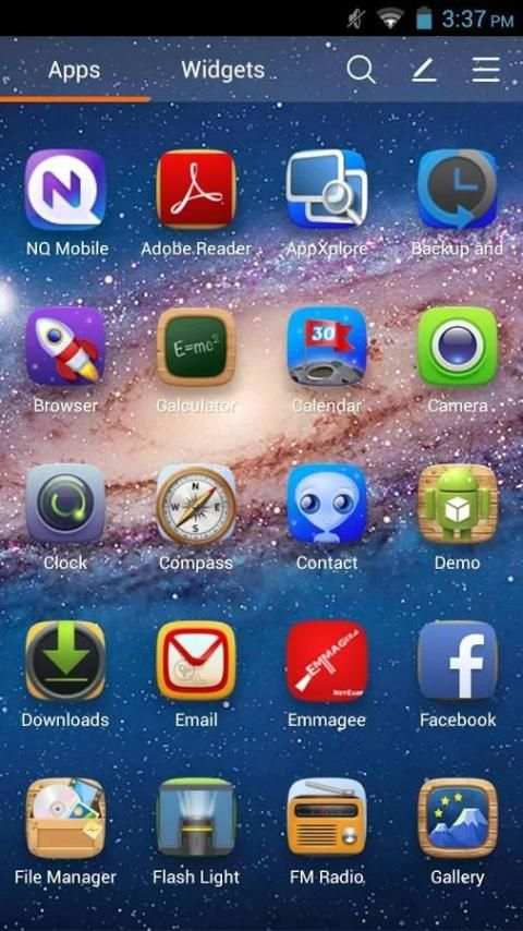 Star- Launcher Theme स्क्रीनशॉट 3