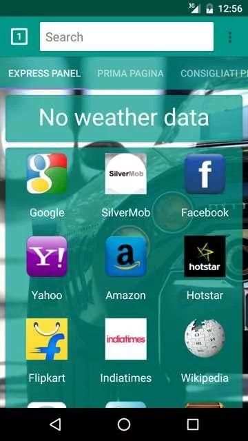 SilverMob US Browser screenshot 1
