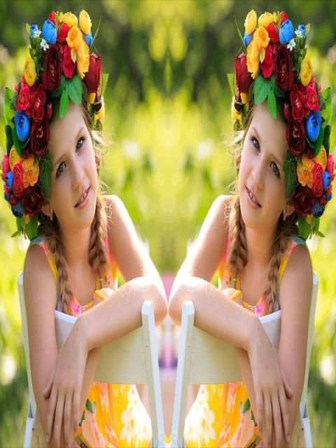 Photo Mirror Collage & Editor screenshot 1