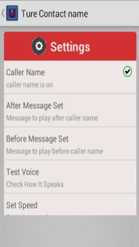 Name Announcer-TrueCaller स्क्रीनशॉट 3