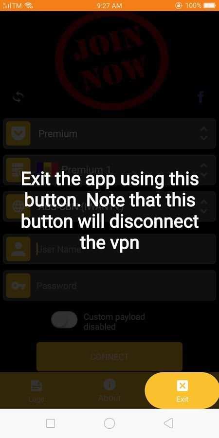 DOT Switch VPN screenshot 1