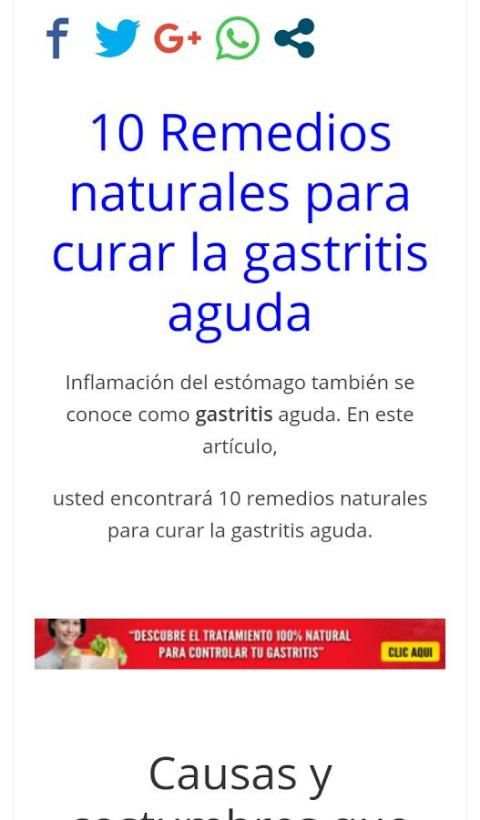 Remedios Para La Gastritis screenshot 5