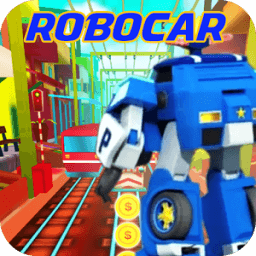 Police Car Robot Poli Adventure иконка