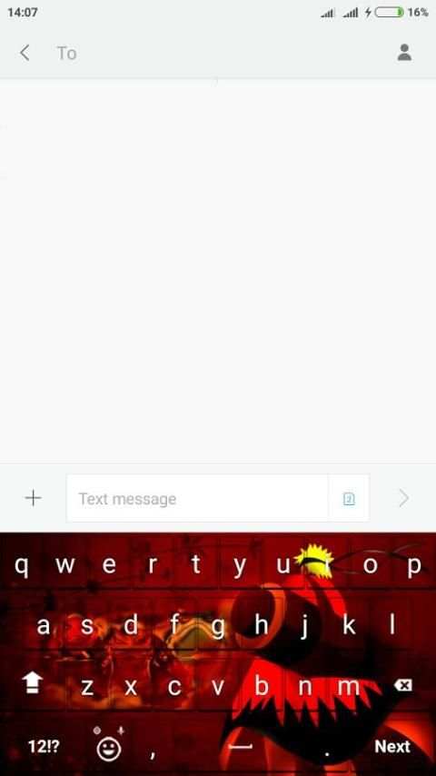 Uzumaki Shinobi Keyboard скриншот 1