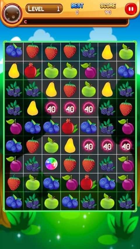 Candy Fruit Splash screenshot 1