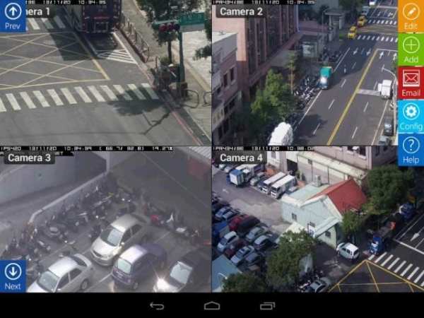 Viewer for Samsung IP cameras скриншот 1