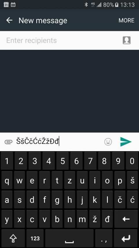 Croatian keyboard स्क्रीनशॉट 6