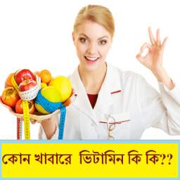 কোন খাবারে কি কি ভিটামিন 1.0