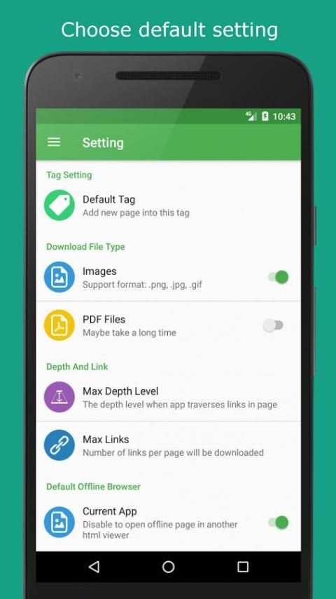Offline Browser 2017 screenshot 1