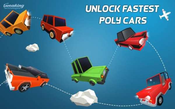 Poly Drive - Endless Power Attack скриншот 2