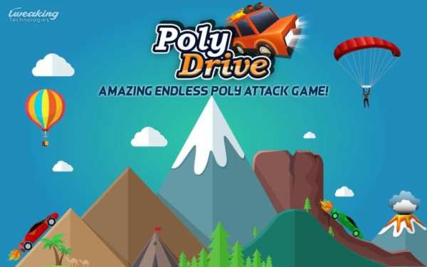 Poly Drive - Endless Power Attack скриншот 5