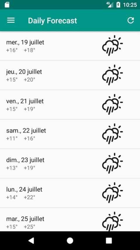 Weather screenshot 4