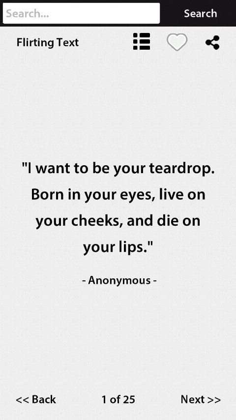 Flirting Text screenshot 3