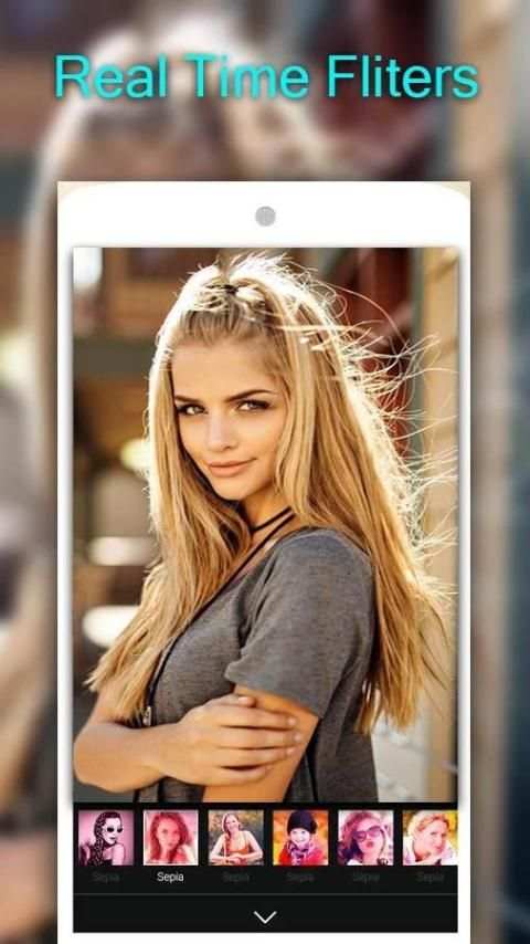 Selfie Camera Photo Effects beauty cam 4 تصوير الشاشة