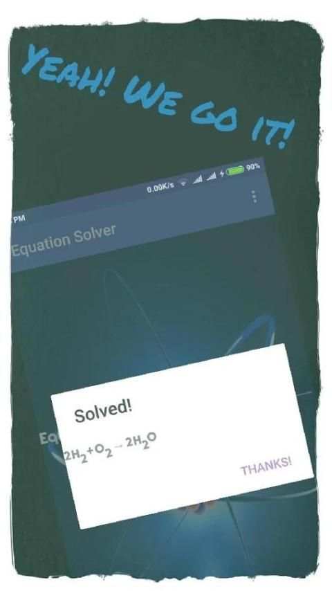 Chemical Equation Balancer screenshot 4