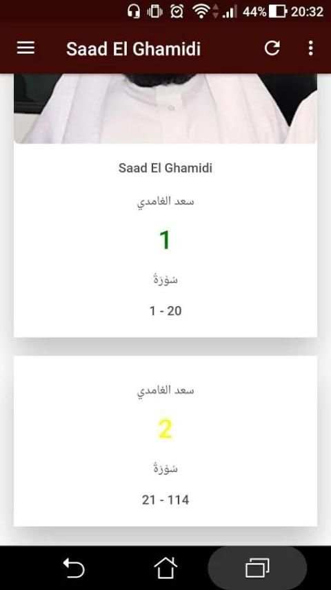 Saad El Ghamidi Quran Full offline screenshot 4