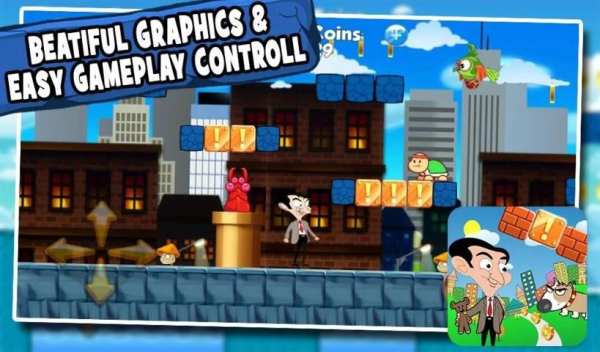 Adventure Mr-Bean Amazing World : City Temple Run screenshot 7