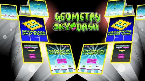 Geometry Sky Dash скриншот 1