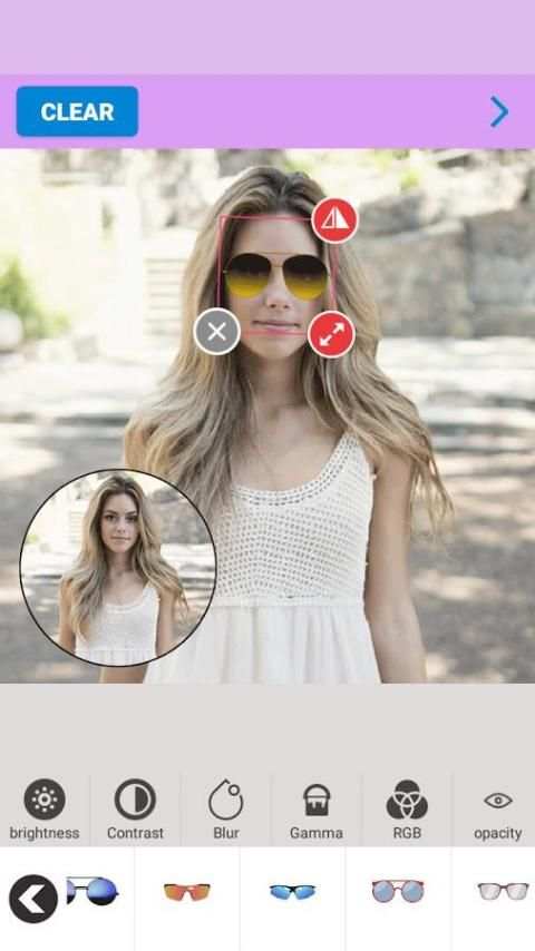 Stylish Glasses Photo Editor Pro screenshot 3
