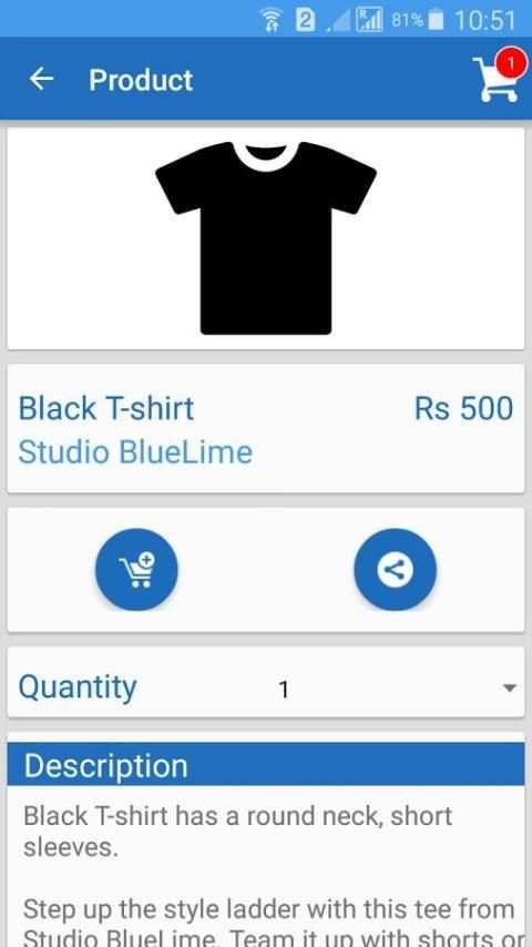 E-Commerce App स्क्रीनशॉट 4