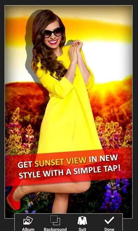 Sunset Photo Editor स्क्रीनशॉट 4