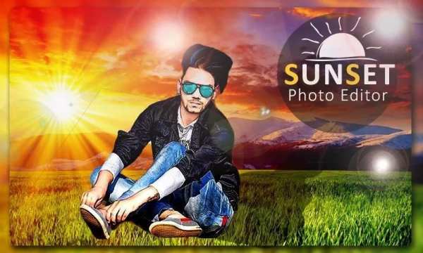 Sunset Photo Editor स्क्रीनशॉट 3