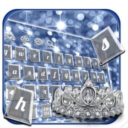 Silver Crown keyboard Theme