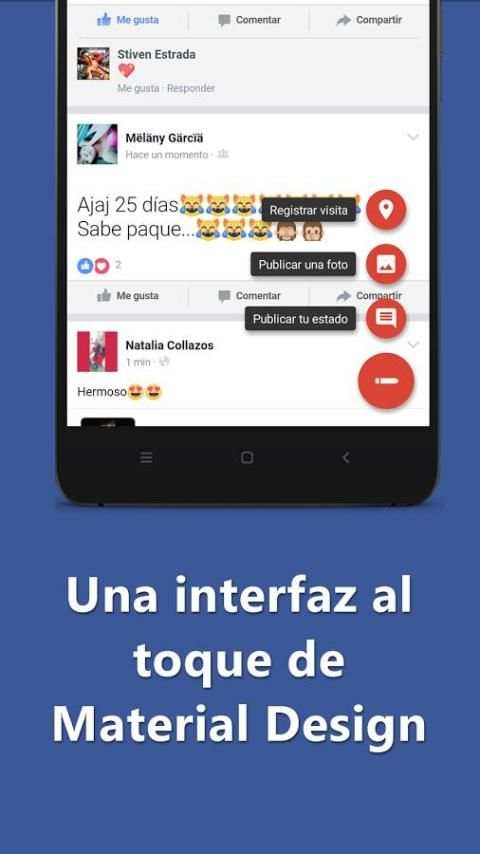 Mini para Facebook скриншот 2