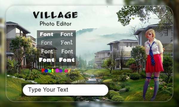Village Photo Frame स्क्रीनशॉट 2