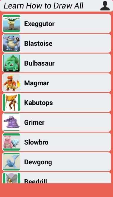 Learn How to Draw All Pokemon Go screenshot 9