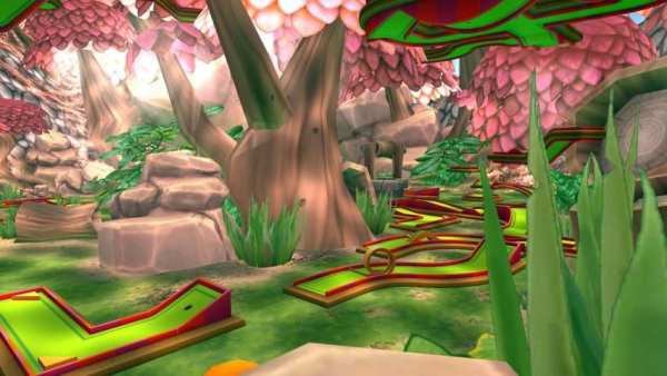 Forest Mini Golf Clash Match screenshot 1