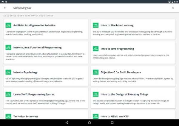 Udacity - Lifelong Learning screenshot 10