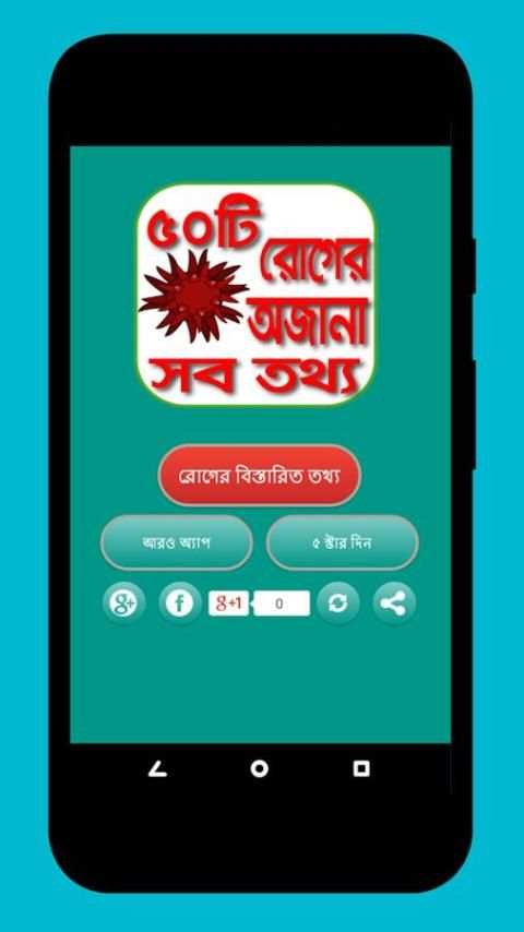 বিভিন্ন রোগের তথ্য, চিকিৎসা ও ঔষধ নির্দেশিকা 6 تصوير الشاشة