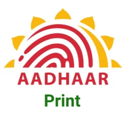 Aadhar Card Print आइकन