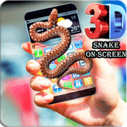Snake On Phone Screen Prank आइकन