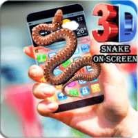 Snake On Phone Screen Prank on 9Apps